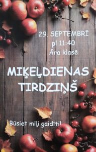 Miķeļdienas tirdziņš 2025 - afiša