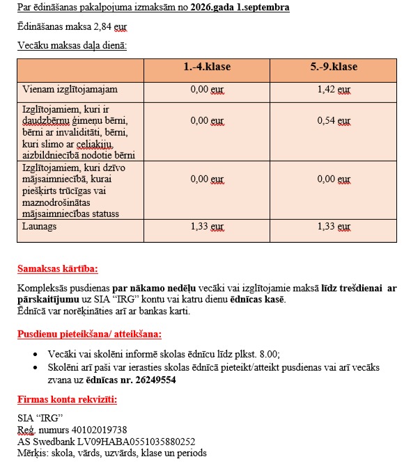 Edinasana Tumes skola no 2026g sept